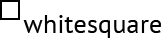Whitesquare logo